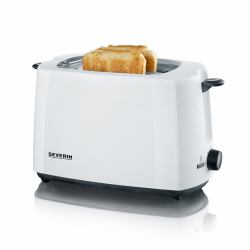 Severin AT 2286 tostadora 2 rebanada[s] 700 W Blanco 