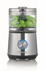 Severin KM 3865 picadora eléctrica de alimentos 0,5 L 400 W Negro, Acero inoxidable 