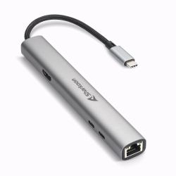 Sharkoon 4044951040704 hub de interfaz 1250 Mbit/s Gris Oscuro 