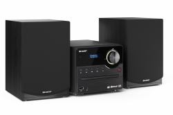 Sharp XL-B517D Microcadena de música para uso doméstico 45 W Negro 