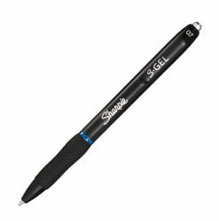 Sharpie S-Gel Bolígrafo de gel de punta retráctil Azul 12 pieza[s] 