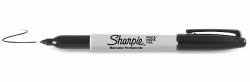 Sharpie Fine Point marcador permanente Punta fina Negro 12 pieza[s] 
