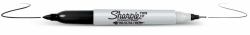 Sharpie Twin Tip marcador permanente Punta fina Negro 12 pieza[s] 