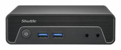 Shuttle Nano PC NE10N 0,6 l tamaño PC Negro N100 Intel® SoC 