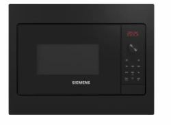 Siemens iQ300 BF523LMB3 microondas Negro, Acero inoxidable Solo microondas Integrado 20 L 800 W 