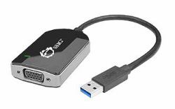 Siig JU-VG0211-S1 Adaptador gráfico USB Negro 