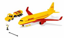 Siku DHL cargo aircraft with accessories Aeronave Previamente montado 