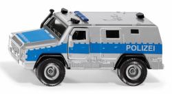 Siku Rheinmetall MAN Survivor R Modelo a escala de furgón policial Previamente montado 1:50 