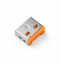 Smartkeeper Port Blocker Port Blocker + - Key Usb Type-A Orange 6 Pc[S] - Warranty: 12M