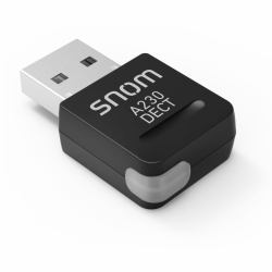 Snom A230 1880 - 1900 MHz Negro 