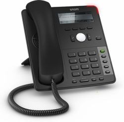 Snom D712 teléfono IP Negro 4 líneas 