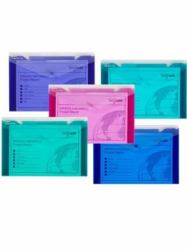 Snopake 14967 archivador organizador Azul, Verde, Rosa, Púrpura, Turquesa 