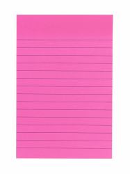 Snopake FSC Line Pad - Neon Magenta- 1 Pack