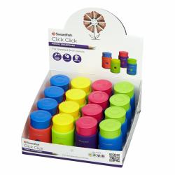 Snopake Click Click Pencil Sharpener CDU- 1 CDU of 16