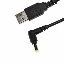 Socket Mobile TO DC PLUG CHARGING CABLE 1.5M Negro 1,5 m USB A 