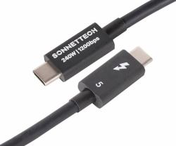 Sonnet TCB-TB5-03M cable Thunderbolt 0,3 m 80 Gbit/s Negro 