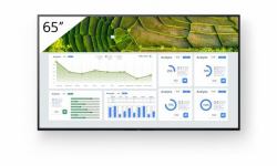 Sony FW-65BZ30L pantalla de señalización Pantalla plana para señalización digital 165,1 cm [65"] LCD Wifi 440 cd / m² 4K Ultra HD Negro Android 24/7 