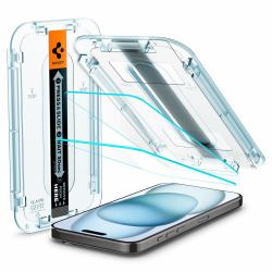 Spigen AGL06903 protector de pantalla o trasero para teléfono móvil Apple 2 pieza[s] 