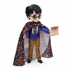 Wizarding World Harry Potter, set de regalo de Harry Potter con muñeco de 20.3 cm, capa de invisibilidad y 5 accesorios, juguetes para niños a partir de 6 años 
