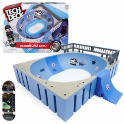 Spin Master Tech Deck - Daewon Mega Bowl - X-Connect Park Creator: Juego de Rampas Personalizable con Fingerboards, Finger Skate - 6066909 - Juguetes Niños 6 años + - Regalo Niño 6 años + 