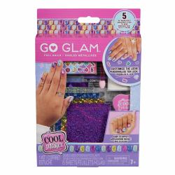 Spin Master Cool Maker - Kit Para Hacer Uñas Postizas Niña Metalizadas | Set De Manicura Con 6 Láminas De Brillos Y Calcomanías Para Crear 5 Diseños | Juguetes Niña 7 Años O Más | Manualidades Niña 