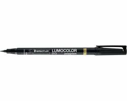 Staedtler 313-2 marcador permanente Punta redonda Negro 10 pieza[s] 