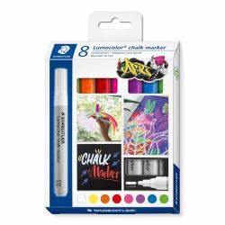 Staedtler 344 C8 marcador de tiza Bala Colores surtidos 8 pieza[s] 