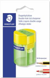 Staedtler 512 Sacapuntas manual Verde, Amarillo 