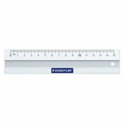 Staedtler Mars 563 Regla de escritorio 150 mm Aluminio Blanco 