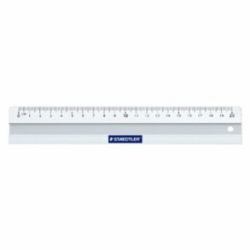 Staedtler Mars 563 Regla de escritorio 200 mm Aluminio Blanco 