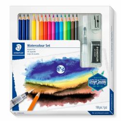 Staedtler 146 10C Negro, Azul, Burdeos, Marrón, Verde, Azul claro, Verde claro, Mauve, Naranja, Melocotón, Rojo, Amarillo 15 pieza[s] 