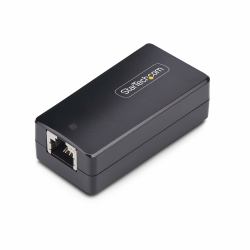 StarTech.com Aislador Galvánico de Red de 1 Puerto RJ45 Ethernet Gigabit - Acoplador Protector de Red - Filtro de Protección de Picos de Corriente RJ45 Ethernet - 4kV - IP40 - para Carril DIN - TAA 