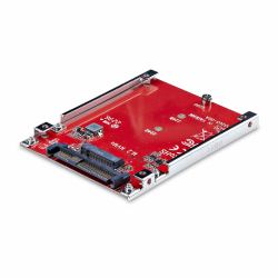 StarTech.com Adaptador M.2 a U.3 para SSDs M.2 NVMe - Conversor Adaptador de Host de Unidad M.2 PCIe a U.3 de 2,5 [SFF-TA-1001] - Cumple con TAA 