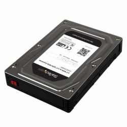 StarTech.com Adaptador Caja para Discos Duros o SSD de 2,5" a 3,5" SATA - Convertidor para Disco Duro Externo para Unidades de hasta 12,5mm de Altura 