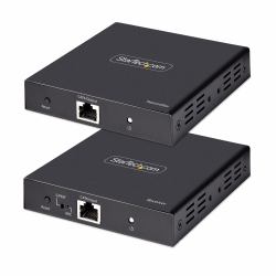 StarTech.com Extensor Alargador HDMI 4K por Cable CAT5/CAT6 Ethernet - Extensor de Vídeo 4K 60Hz HDR hasta 70m - Salida de Audio S/PDIF - Juego Kit de Transmisor y Receptor HDMI 