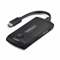 StarTech.com 4KUSBC-WIRELESS-TX extensor audio/video Transmisor de señales AV Negro 
