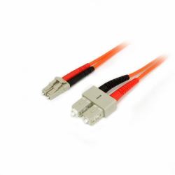 StarTech.com Cable Patch de Fibra Duplex Multimodo 50/125 2m LC - SC 