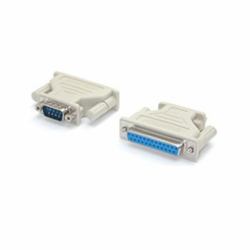 StarTech.com Adapter DB9M - DB25F Beige 