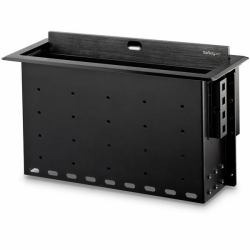 StarTech.com Caja de Conectividad de Mesa de Juntas de Dos Módulos con Gestión de Cableado 