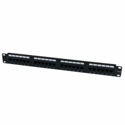 StarTech.com Panel de Parcheo 1U Cat6 110 con 24 Puertos para Montaje en Rack 