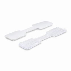 StarTech.com Paquete de 100 - Etiquetas Blancas de 9cm para Cables - de Gancho a Gancho - de Gestión de Cables - Para Indetificación de Cables 