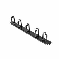 StarTech.com Panel 1U de 19 Pulgadas para Gestión de Cableado con Anillas en D 