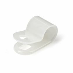 StarTech.com CBMSDCC2 abrazadera para cable Blanco 100 pieza[s] 