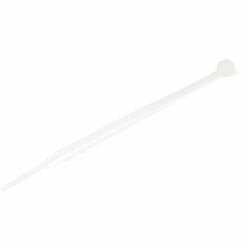 StarTech.com Bridas Ataduras de 10cm para Cables - Ancho 2mm, Diámetro del Haz 22mm, 8kg de Resistencia, Ataduras de Cremallera de Nylon Autobloqueantes, UL 94V-2, Paquete de 100 - Blanco 