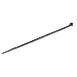 StarTech.com Bridas de 20cm para cables - 4 mm de ancho, 55 mm de diámetro, soportan 22 kg de tensión, de nylon, cierre automático y punta curva, 94V-2/UL, paquete de 1000 - negras 