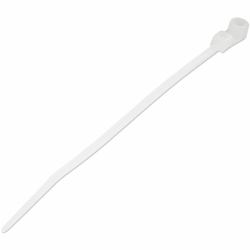 StarTech.com Bridas sujetacables de 10cm con perforación de montaje - 2 mm de ancho, para grupo de cables de 22 mm, soportan 8 kg de tensión, de Nylon 66, UL, paquete de 100 