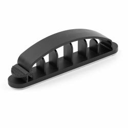 StarTech.com CDM6SCC organizador de cables Escritorio/pared Clip para cable Negro 100 pieza[s] 