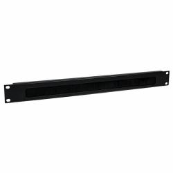 StarTech.com Panel Pasacables con Cepillo para Armario Rack de Servidores 1U - Organizador de Cableado de Peine 