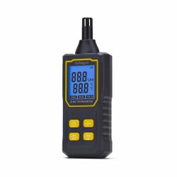 StarTech.com Termómetro Higrómetro Digital Portátil - Medidor de Temperatura y Humedad con Pantalla LCD - para Salas de Servidores u Oficinas - Lectura de Mínimo/Máximo 