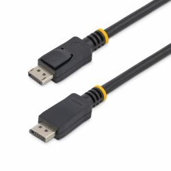 StarTech.com Cable de 5m DisplayPort 1.2 - Cable DisplayPort 4K x 2K Ultra HD Certificado por VESA - Cable DP a DP para Monitor - con Conectores DP con Pestillo 
